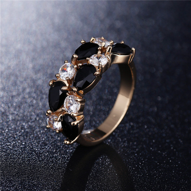 Wholesale Colored Crystal Zircon Ring